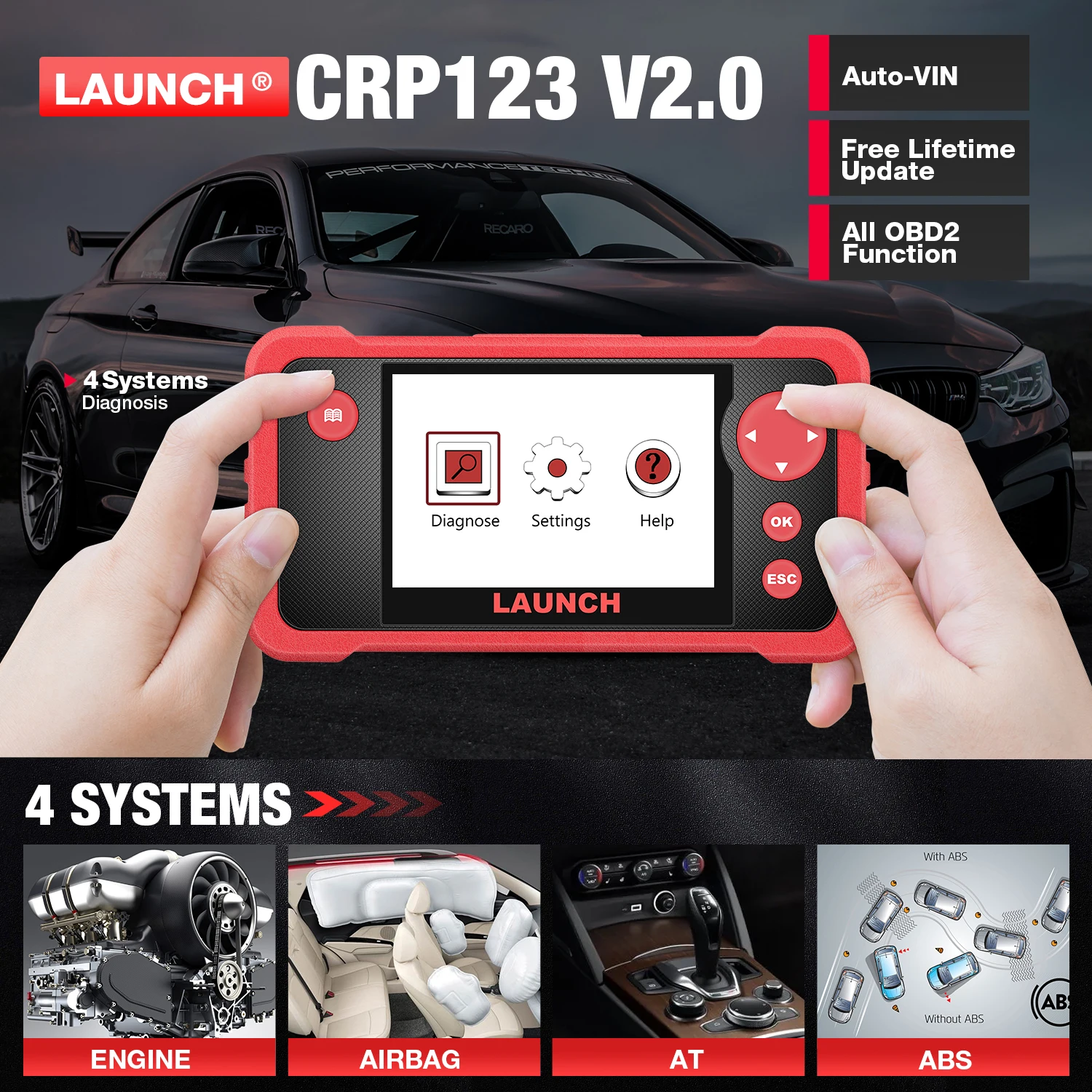 LAUNCH Creader Professional CRP123-1