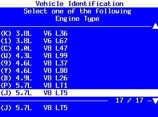 tech2 scanner vehicle identification -2