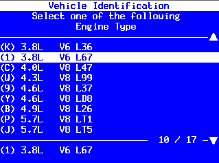 tech2 scanner vehicle identification -3