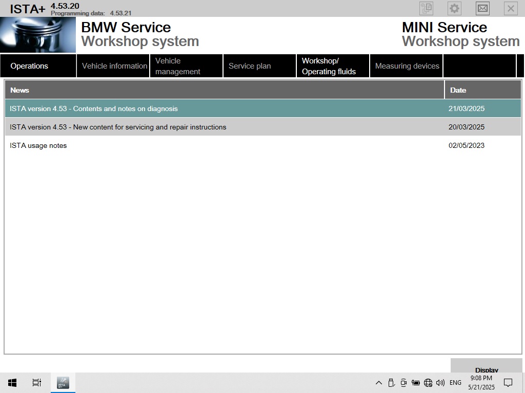 Latest BMW ICOM Software V2025.05 