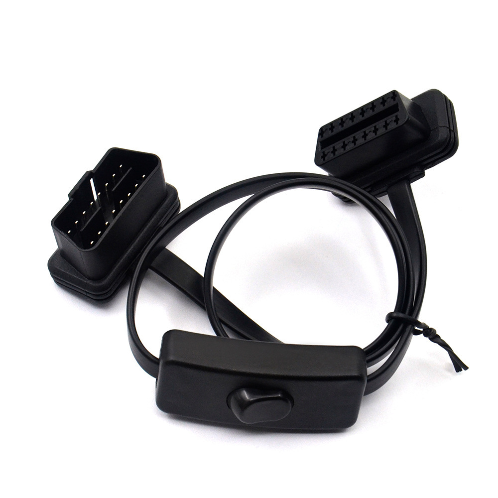 OBDII 16Pin Male to Female Cable
