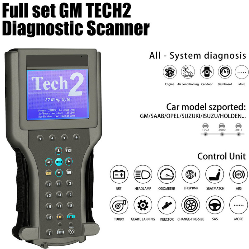 GM tech 2 scanner support multi brand cars