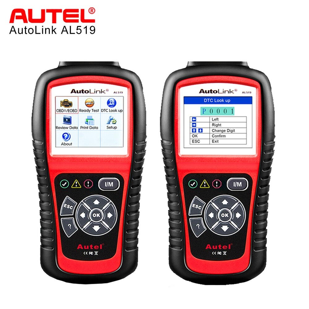 Autel AutoLink AL519 OBD2 Scanner Car Code Reader Update Online