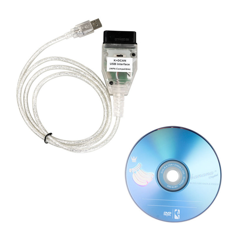 BMW INPA K+Can with Switch BMW INPA K+DCAN Usb Diagnostic Cable FT232RQ/FT232RL Chip