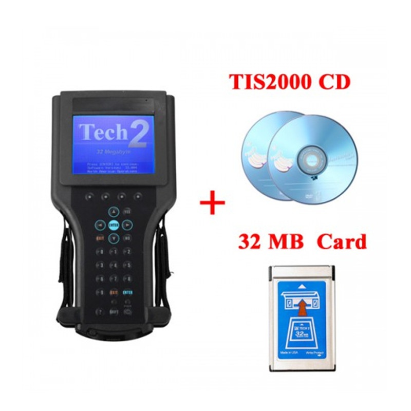GM tech 2 with tis2000 software and 32MB memory card
