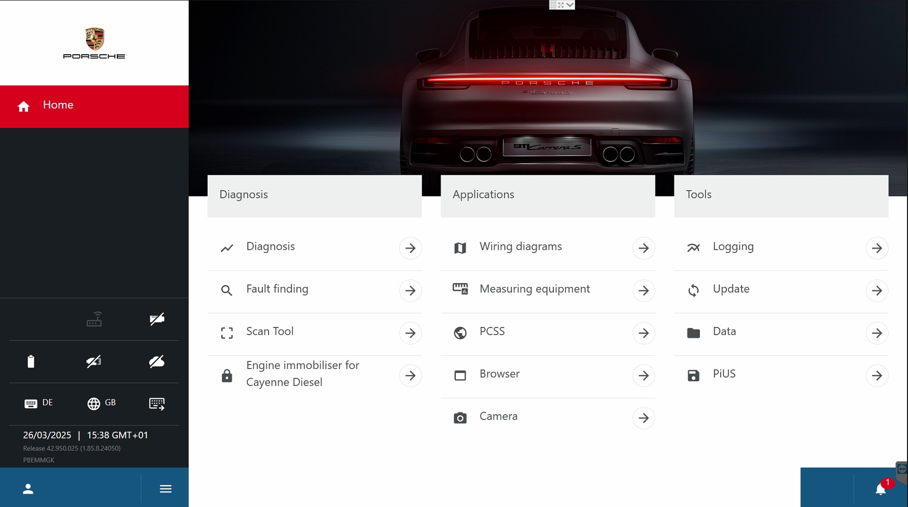 porsche piwis4 software