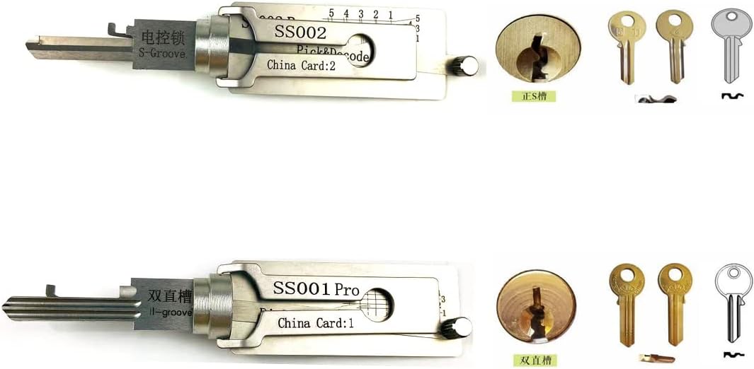 ss002 pro and ss001 pro lock pick tool