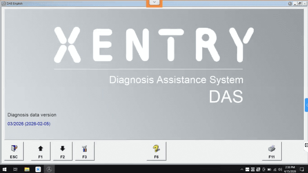 V2026.03 MB Star C4 C5 Xentry Software