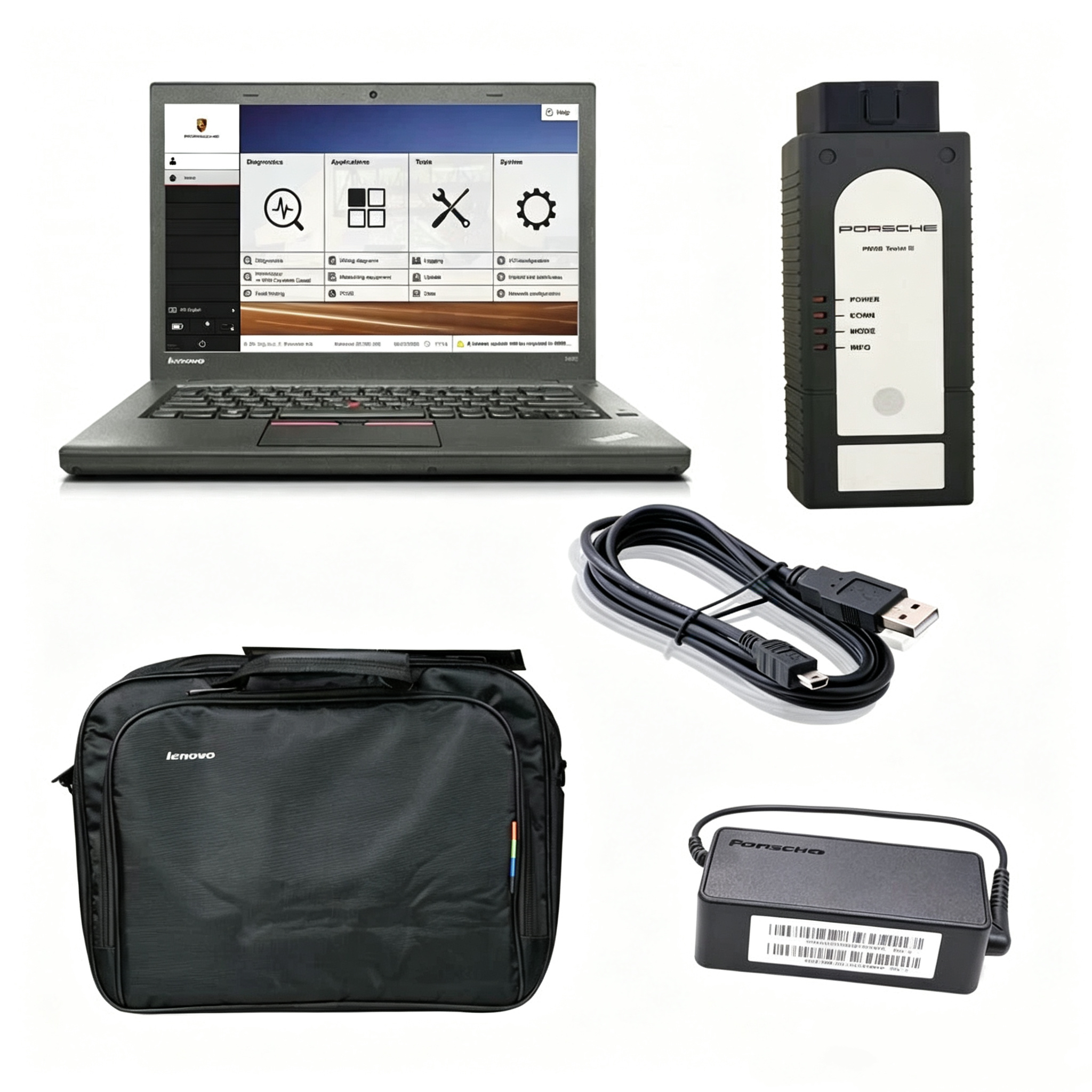 Porsche Piwis 3 Tester III Plus Lenovo T440 Laptop