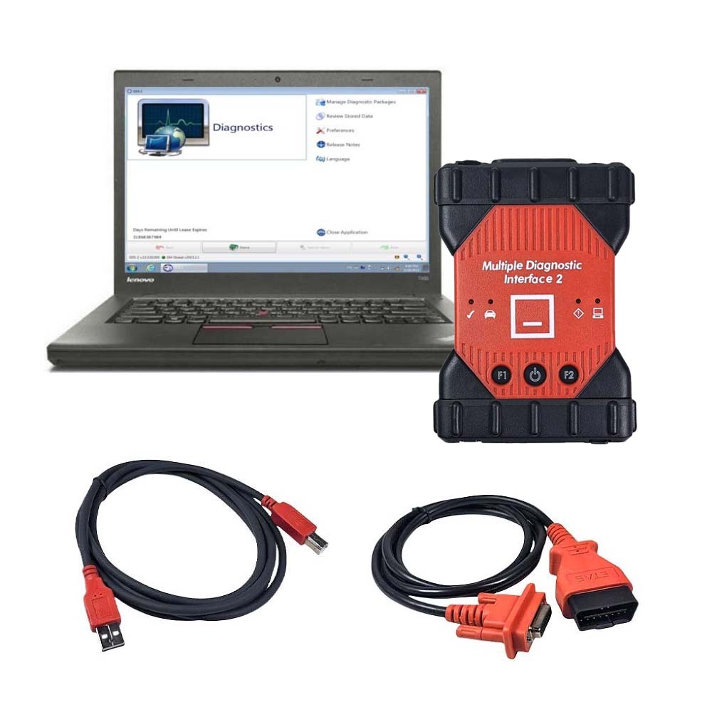 New GM MDI 2 Auto Diagnostic Interface supports CAN FD and DoIP protocol with GDS2 Tech2win Software