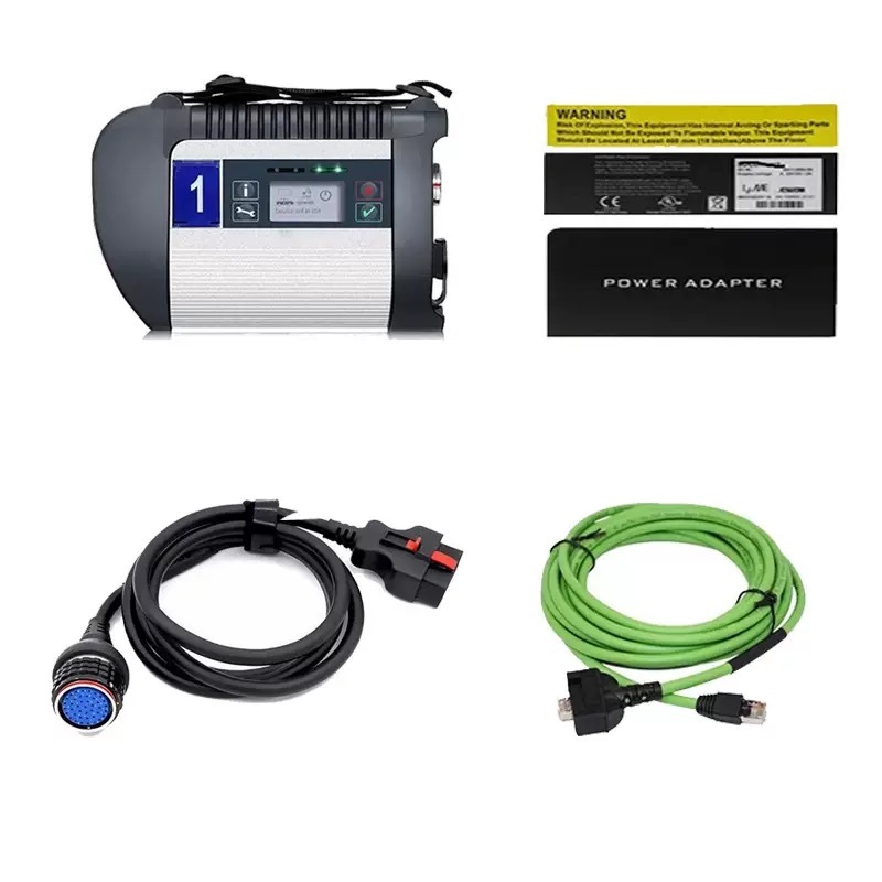MB SD Connect Compact 4 MB Star C4 Doip Xentry Multiplexer mb star diagnostic tool with V2026.03 DTS Monaco Vediamo Software