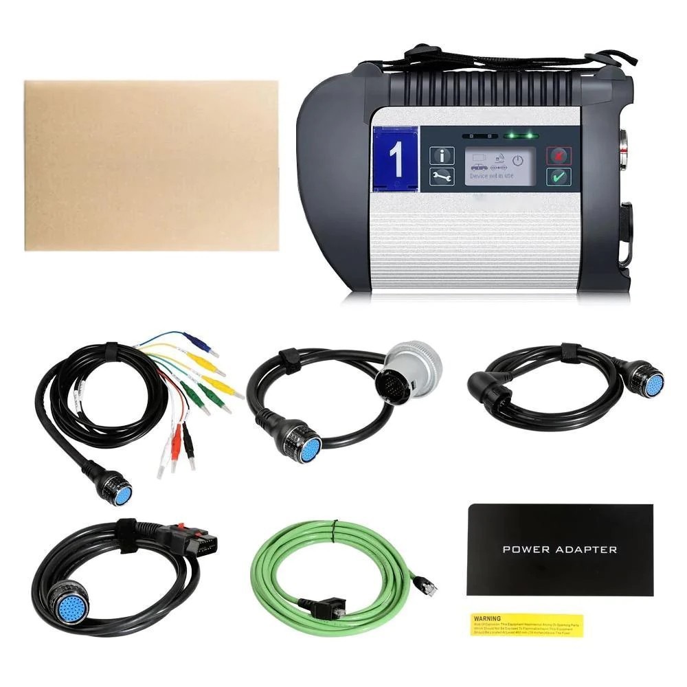 MB SD Connect Compact 4 MB Star C4 Doip Xentry Multiplexer mb star diagnostic tool with V2026.03 DTS Monaco Vediamo Software