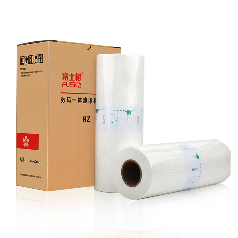 FUSICA Compatible RZ A3 Master Paper Roll for Risos Digital Duplicator