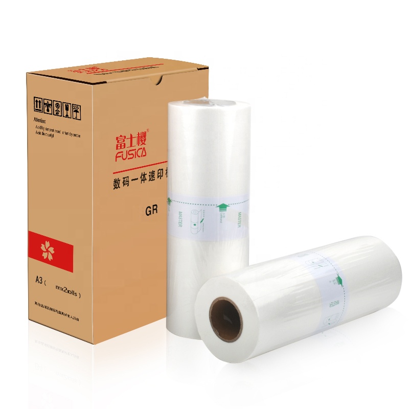 FUSICA Compatible RZ GR A3 Master Paper Roll for Risos Digital Duplicator