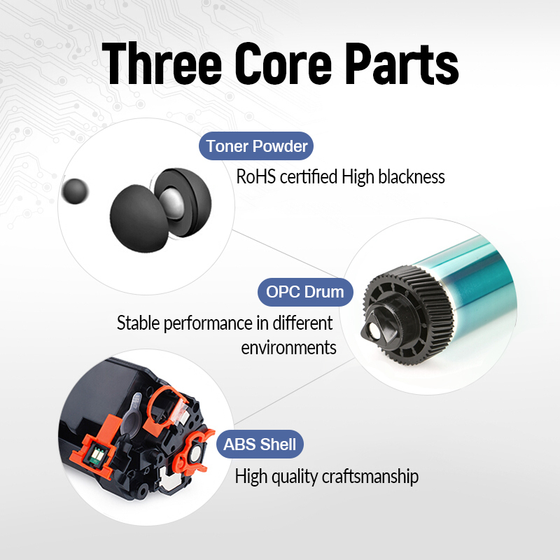 FUSICA Factory Wholesale Black Compatible brother laser tn430 430 tn-430 toner cartridge