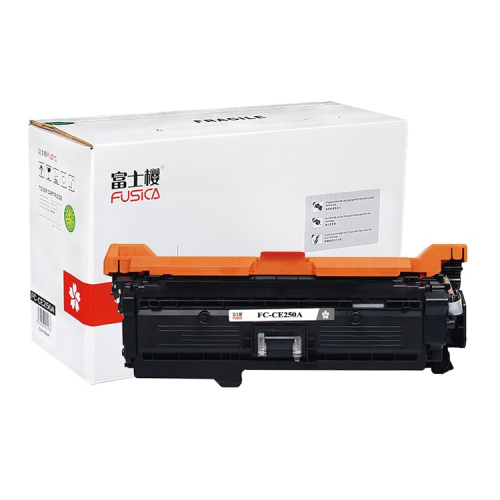 FUSICA CE250A/CE251A/CE252A/CE253A Color toner cartridge compatible for HP LaserJet CP3525/CM3530