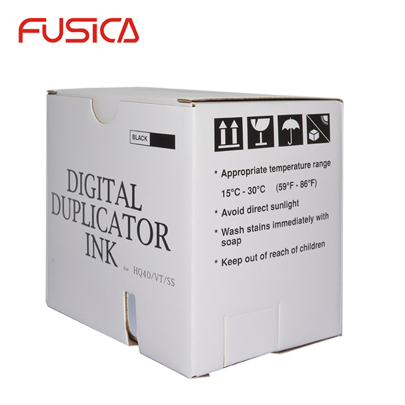 FUSICA Digital Duplicator Ink HQ40 T11 500ml for Ricoh Gestetner