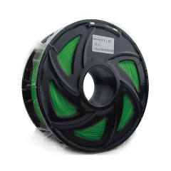 FUSICA 3d printer filament 1.75mm PLA 1kg premium quality refillable with spool Green