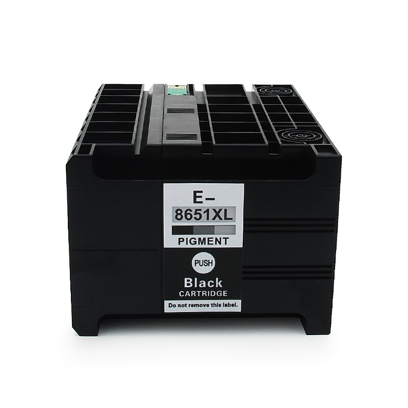 FUSICA premium quality ink cartridge refillable ink tan black T8651XL for EPSON WF-M5193/5693