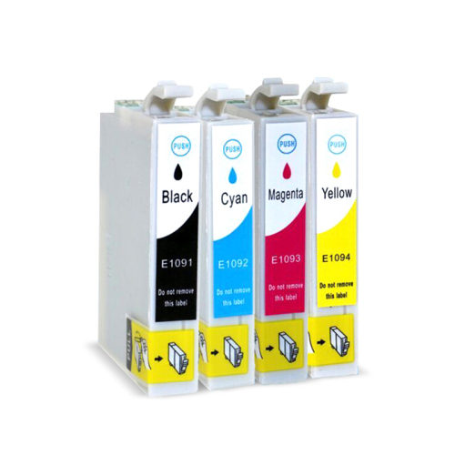 FUSICA hotsale ink cartridge good quality ink tank 4 colors E-1091 BK 1092 1093 1094 C M Y for ME3 30 300 ME Office 70 80W 360 600F 7OOFW 510 650FN 1100