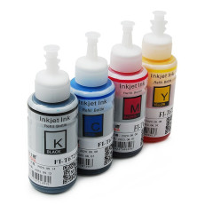 FUSICA hotsale good quality compatible refilling ink 4 colors FI-T6721 T6722 T6723 T6724 for EPSON L100 L101 L111 L120