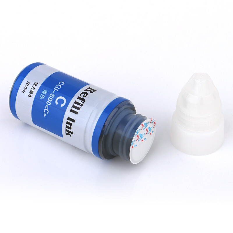 FUSICA high quality refilling ink 4 colors GI890K C Y M for Canon G4800 G3800 G2800 G4810