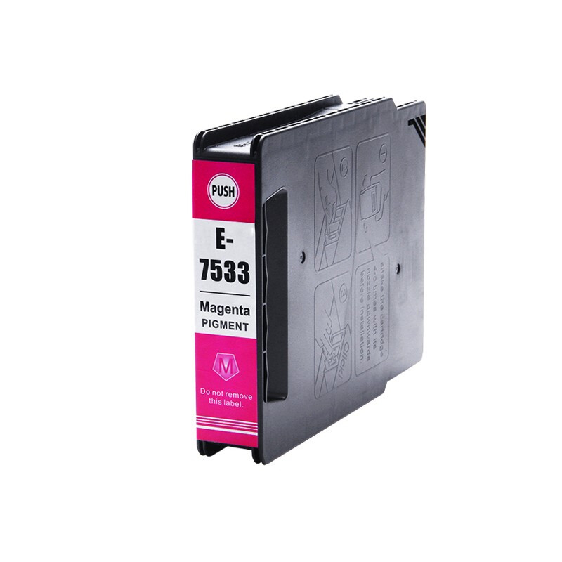 FUSICA hotsale ink cartridge remanufactured ink tank 4 colors T7531 BK T7532 T7533 T7534 C M Y for EPSON WF6093 6593 8093 WF-8593