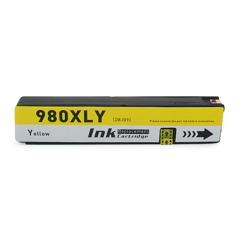 FUSICA hotsale ink cartridge compatible ink tank 4 colors H-980X C M Y K for HP X555dn X555xh X585z dn f