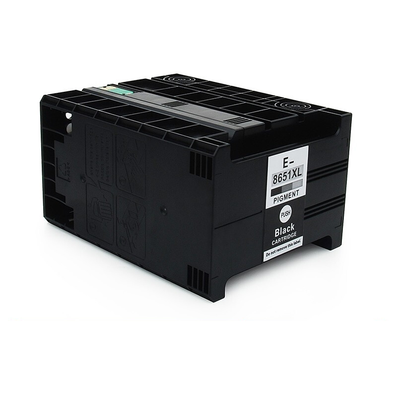 FUSICA premium quality ink cartridge refillable ink tan black T8651XL for EPSON WF-M5193/5693