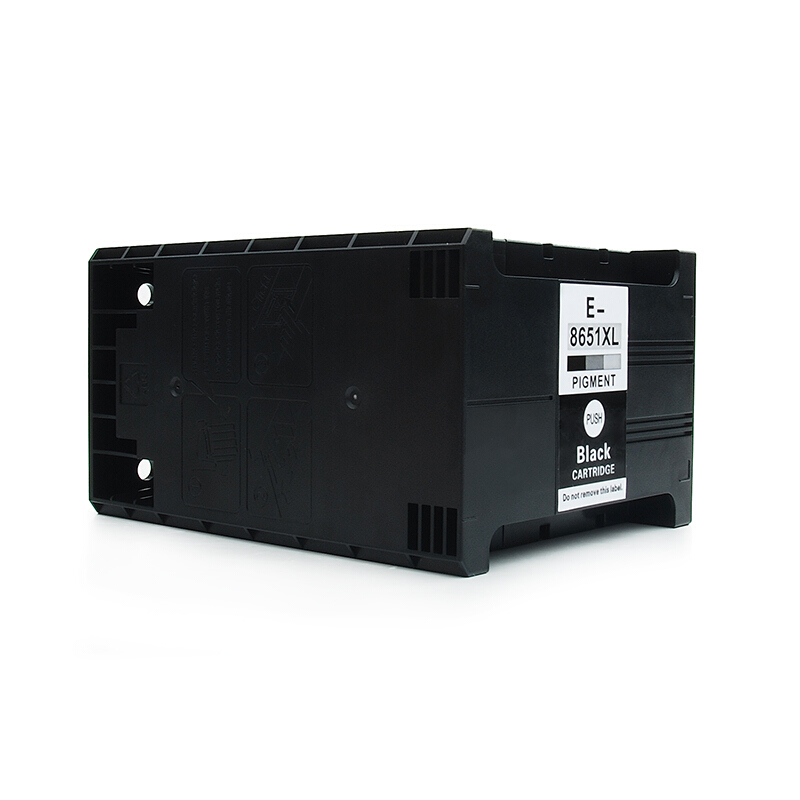 FUSICA premium quality ink cartridge refillable ink tan black T8651XL for EPSON WF-M5193/5693