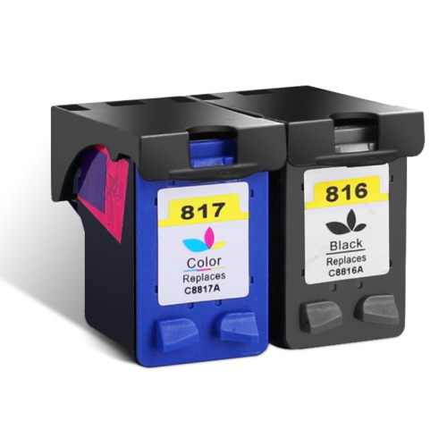 FUSICA wholesale ink cartridge good quality ink tank 816 817 for HP 1218 F2288 2360 2368 D2468 3358 3658 3668 4308 5168 7268