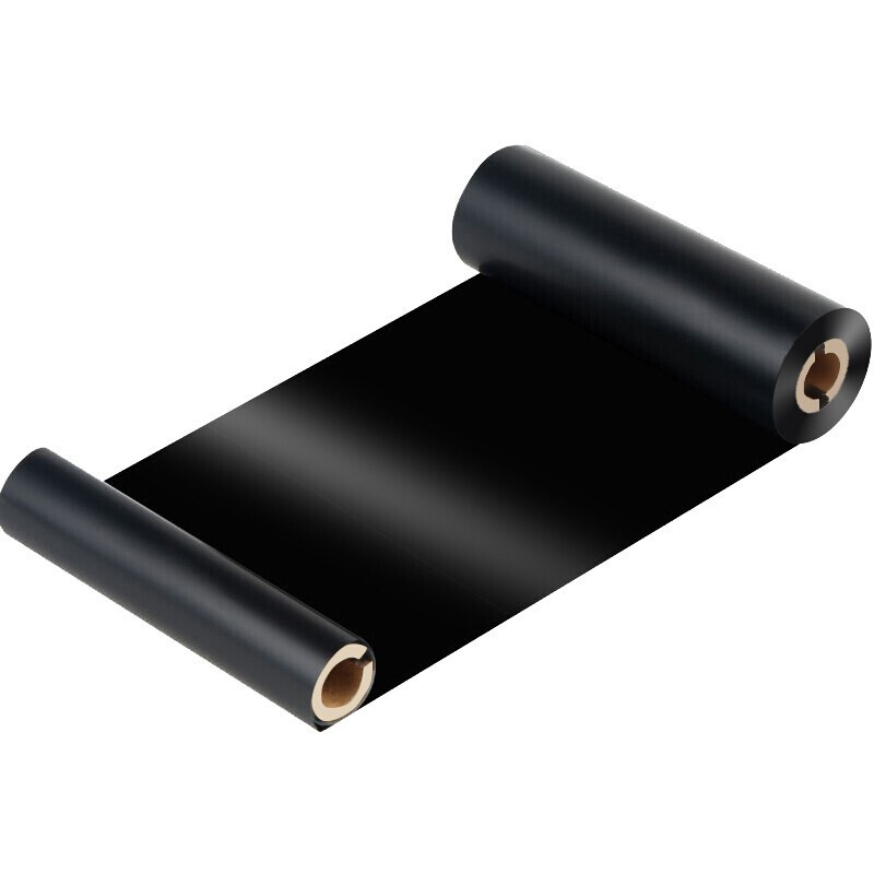 富士樱 110mm*90m 4支装 双轴优质蜡基碳带 条码打印机专用碳带 热转印标签打印机通用标签带