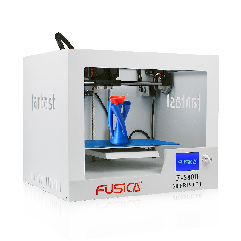 富士樱（FUSICA） 280D桌面级 双喷头 3d打印机 高精度立体三维3D打印机