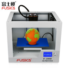 富士樱（FUSICA） 280D桌面级 双喷头 3d打印机 高精度立体三维3D打印机