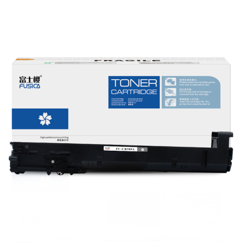 FUSICA Brand Supplier Wholesale Color CB380A CB381A CB382A CB383A 823A 824A Toner Cartridge Compatible For HP Toner