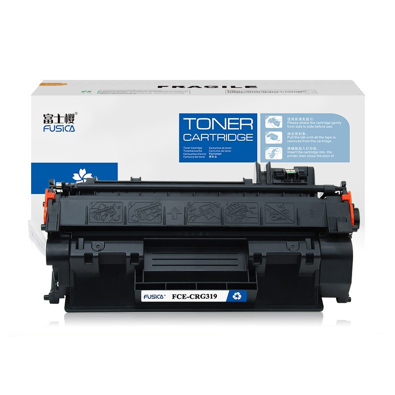 Fusica High Quality CRG319 Black Laser Toner Cartridge for LBP6300n ...