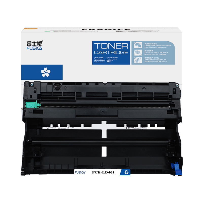 Fusica Compatible Black Printers Toner Cartridge LD401 Drum Unit for LJ4000D LJ4000DN LJ5000D
