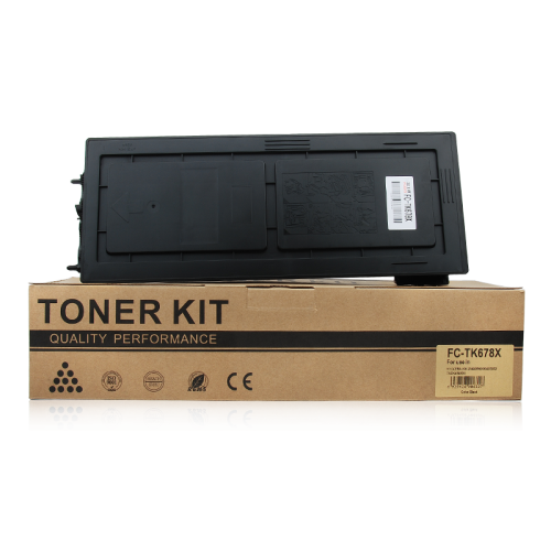 Fusica High Quality TK678X black laser copier Toner Cartridge for KM2540/2560/3040/3060