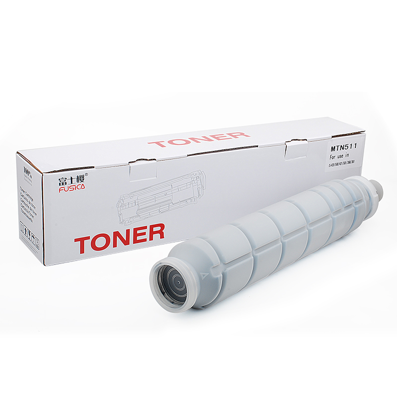 Fusica High Quality MTN511 black laser copier Toner Cartridge for Bizhub-360/420/500