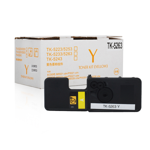 Fusica High Quality TK5263 BK/C/Y/M Color Laser Toner Cartridge for Kyocera P5025dn/P5026cdw