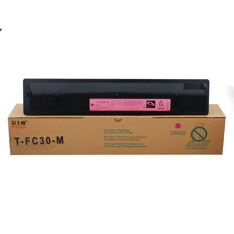 富士樱 T-FC30C 彩色墨粉盒（适用东芝TOSHIBA e-STUDIO 2050C 2051C 2550C 2551C）碳粉盒