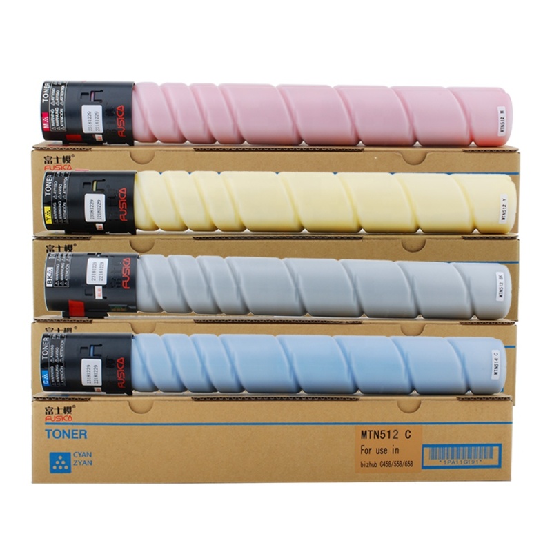 Fusica Cartridge Compatible toner TN512 TN-512 C454e C554 C554e Copier color Toner Cartridge for Konica Minolta bizhub