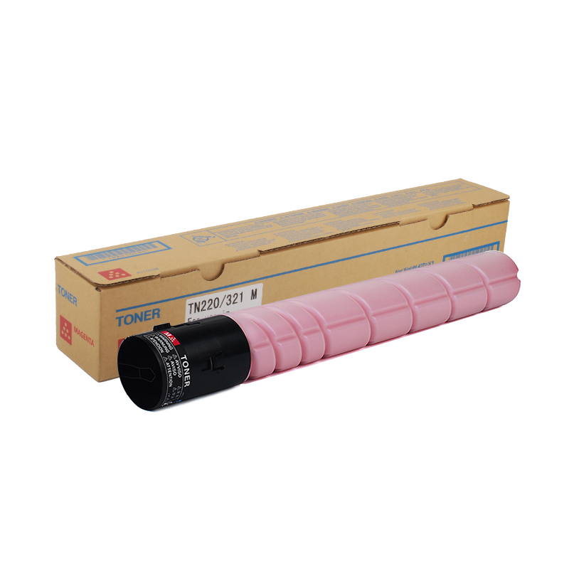 Fusica Wholesale Compatible TN220 TN-220 TN-321 TN321 BK C Y M Color Copier Toner Kit toner cartridge For Bizhub C364e 284E 224E