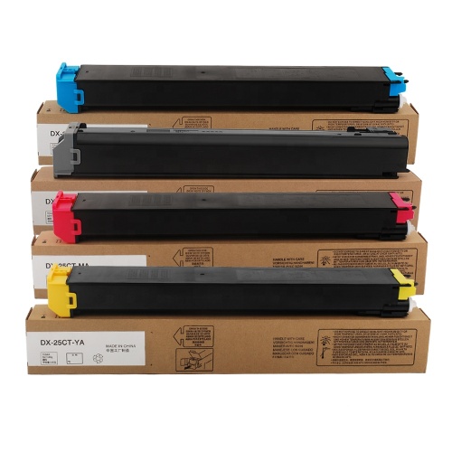Ceramic Toner Compatible DX25 DX-25 DX25CT DX-25CT DX25AT DX-25 AT DX 25 Photocopy Toner Cartridge for DX 2508NC 2008UC 2018U