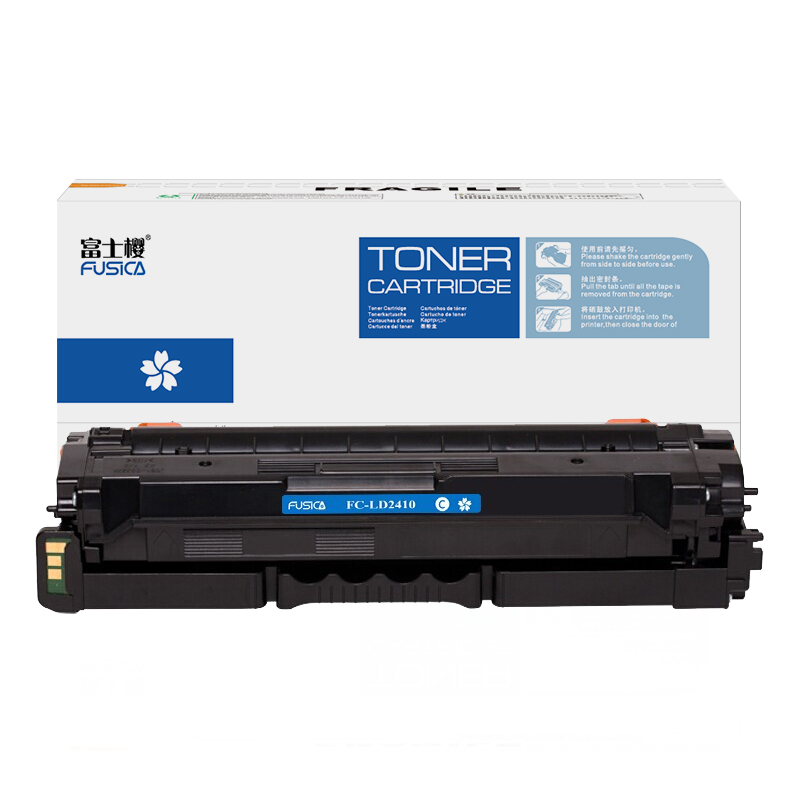 Fusica High Quality LD2410 BK/C/Y/M Color Laser Toner Cartridge for CS2410DN