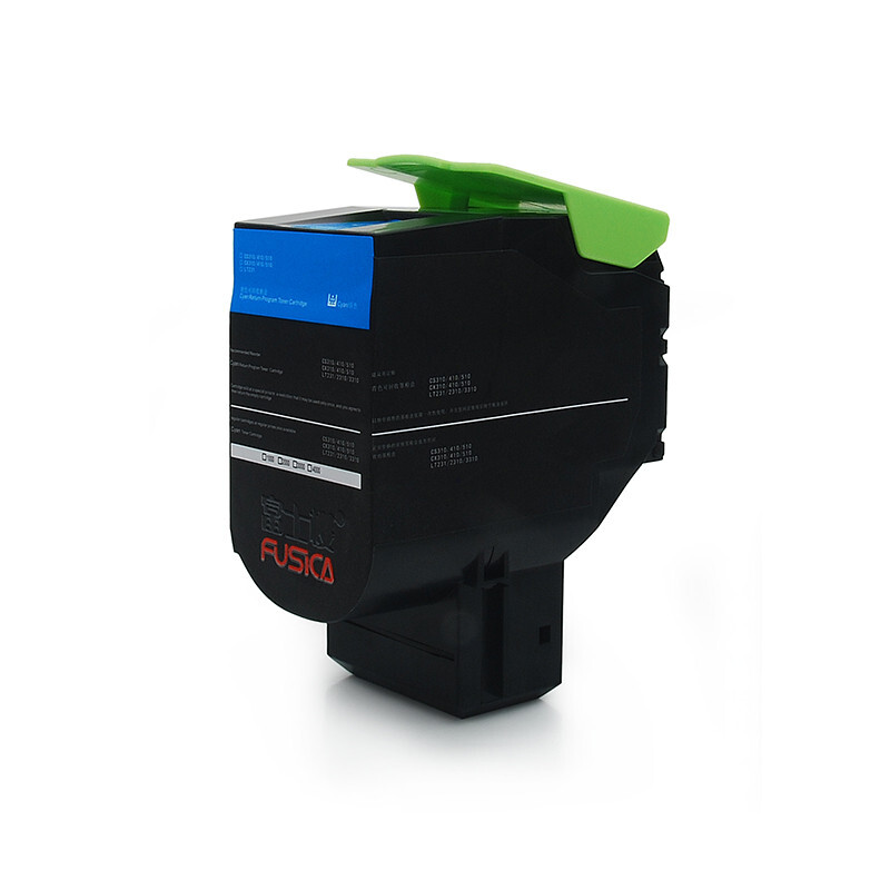 Fusica High Quality CS720 BK/C/Y/M Color Laser Toner Cartridge for Lexmark CS720/725/CX725
