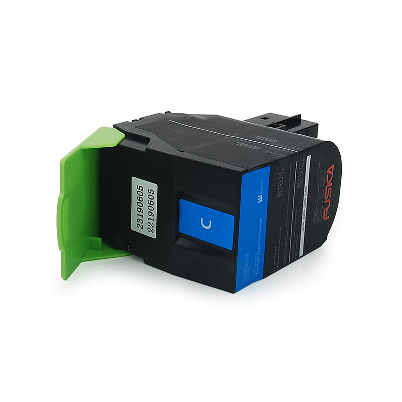 Fusica High Quality CS720 BK/C/Y/M Color Laser Toner Cartridge for Lexmark CS720/725/CX725