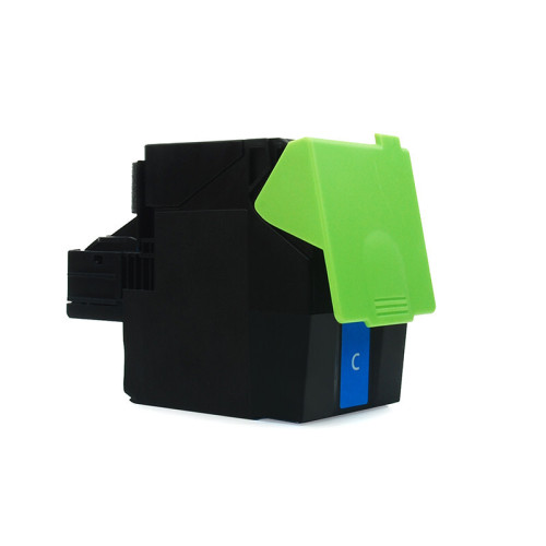 Fusica High Quality CS521 BK/C/Y/M Color Laser Toner Cartridge for Lexmark CS421/CS521dn/CX421/CX522/CX622