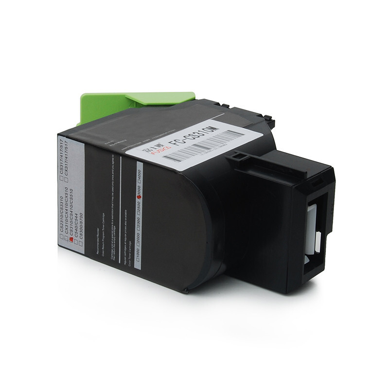 富士樱 CS310K 黑色墨粉盒 适用利盟CS310N/CS310DN/CS410N/CS410DN/CS410DTN/CS510DE/CS510DTE硒鼓