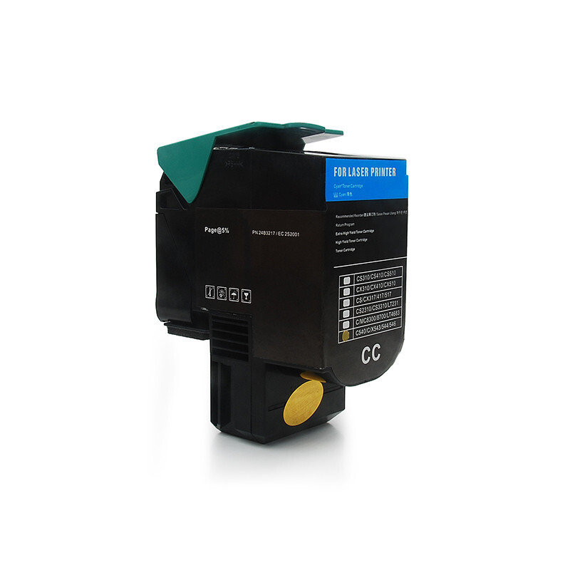 Wholesale Laser Printer FUSICA Compatible C540 Cyan Ink Cartridge for C540 C543 C544 C546 X540 X543 etc
